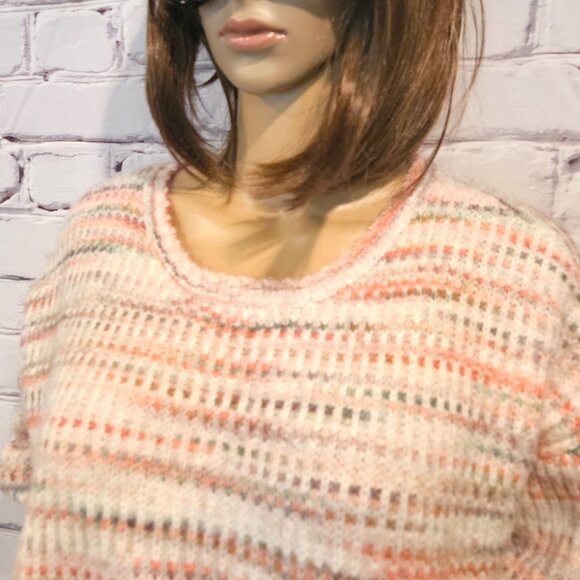 Sweater Weather! THE LOFT - cozy pink knitted pullover sweater - Picture 7 of 11